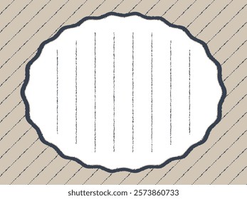 cute stationery with a calming striped pattern