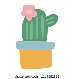 cute sticker element cactus element decoration 