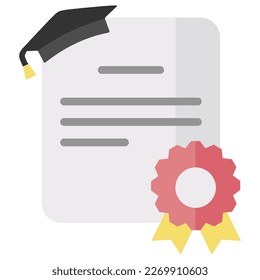 cute sticker element label certificate graduation