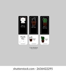 Cute sticker vector illustration image, suitable for food labels and others.