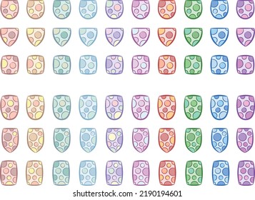 Cute Sticky Note Paper With Pastel Coloring Collection Pack Set For School And Social Media