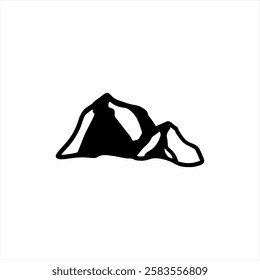 Cute Stone Hand Drawing Illustration