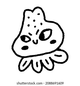 Cute Strawberry Emoticon Doodle 6