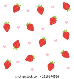 Cute strawberry pattern