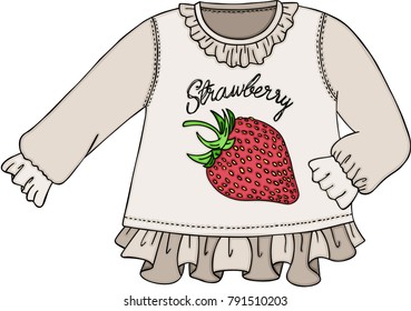 Cute strawberry sweater