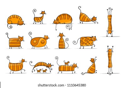 Chat Rigolo Illustrations Images Et Images Vectorielles De Stock Shutterstock