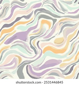 Cute striped watercolor seamless pattern with color brush strokes. watercolor background. Watercolor print in rustic vintage style, textile or wallpapers.