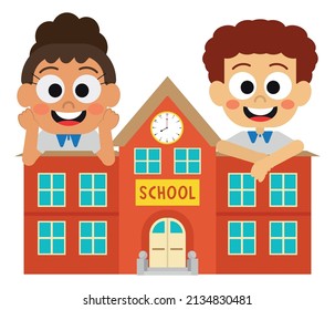 Primer día hábil de los estudiantes en la escuela