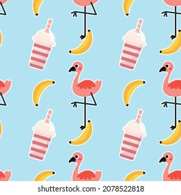 cute stuffs seamless art vector wallpaper