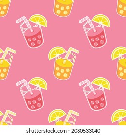 cute stuffs seamless art vector wallpaper