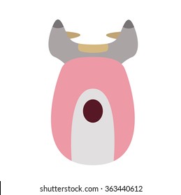 cute stun gun cartoon vector