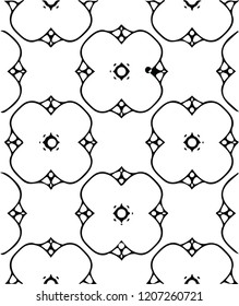 Cute stylish floral vector pattern shape for many creative ideas