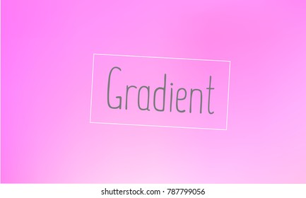 Cute and Stylish Pink Gradient Background with Text