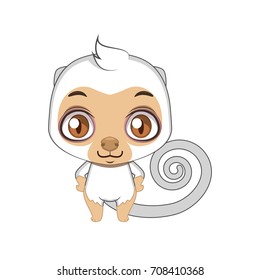Cute stylized cartoon cus cus illustration ( for fun educational purposes, illustrations etc. )