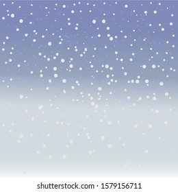 Cute Subtle Winter Background. Vector Illustration