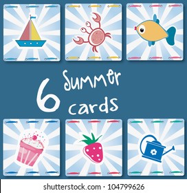 CUTE Summer cards