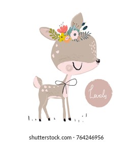 Cute Summer Deer