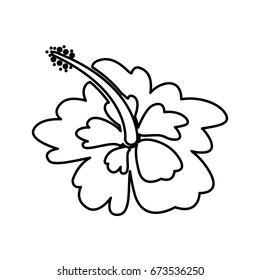 cute summer flower icon