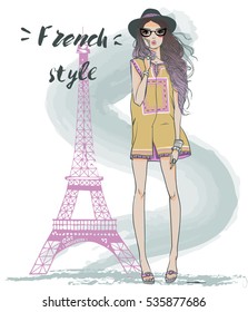 cute summer girl
