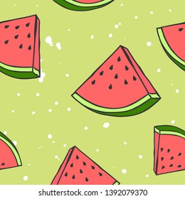 cute summer poster, illustration in vector format