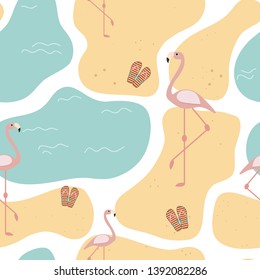 cute summer poster, illustration in vector format
