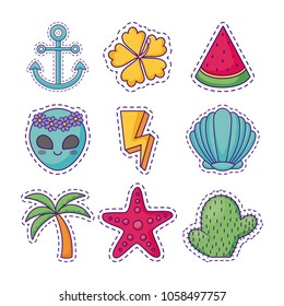 cute summer related icons