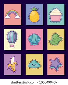 cute summer related icons