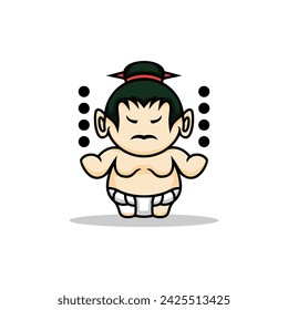Cute sumo and kids concept design