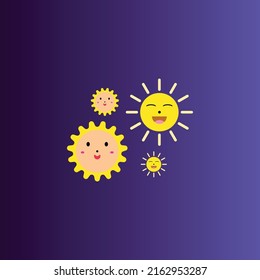 cute sun vector illustration. use it for anything