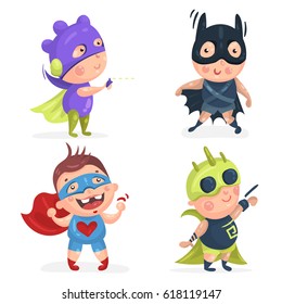 cute superhero kids