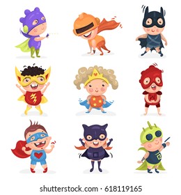 Cute Superhero Kids