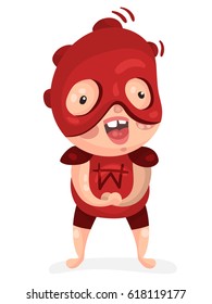 cute superhero kids