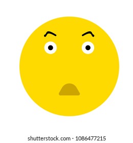 Cute Surprised Emoticon