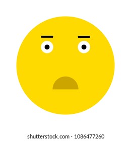 Cute Surprised Emoticon