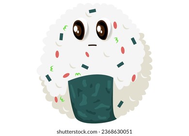 Cute Sushi Character Design Illustration