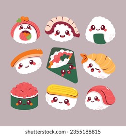 Cute Sushi Japanese Food Collection