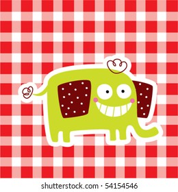 cute sweet elephant