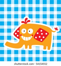 cute sweet elephant