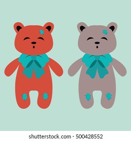 cute, sweet, Pretty and teddy bears in the most delicate colors for your postcards and wallpapers