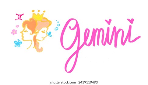 Cute symbolic words for gemini zodiac