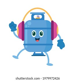 cute as tank character vector template design illustration