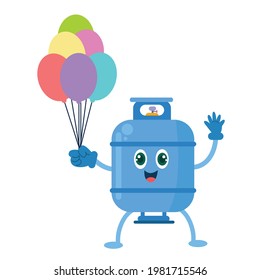 cute as tank character vector template design illustration