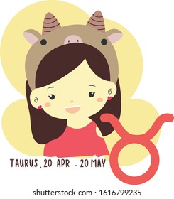 cute taurus sign horoscope zodiac