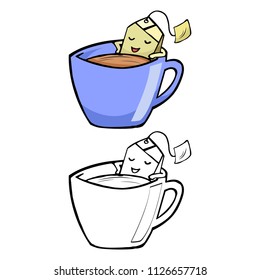 Cute Tea Bag Images, Stock Photos & Vectors | Shutterstock