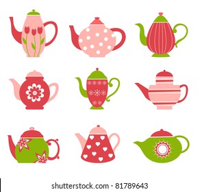 Cute Tea Pot Collection