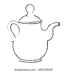 Cute teapot kitchenware