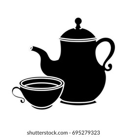 Cute teapot kitchenware