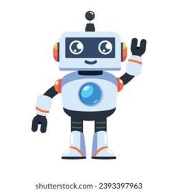 Cute techology Ai robot flat