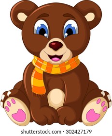 cute teddy bear cartoon