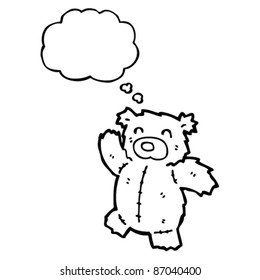 cute teddy bear cartoon
